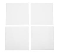CAXUSD 4 Piezas Difusor de Luz de Techo Led, Panel Difusor de Luz LED Acrílico Blanco, para Iluminación Suave en Hogar Moderno y Áreas de Exhibición Comercial