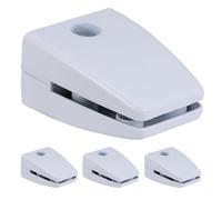 CAXUSD 4 Soportes para Separadores De Ambientes Abrazaderas para Divisores De Escritorio Soportes para Pies De Pantalla Abrazaderas para Separadores De Muebles para