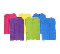 CAXUSD 6 Piezas Recambio de Plumero Reutilizable de Polar Fleece Diseño Reemplazable, Material Suave para Limpieza de Chimeneas y Ventiladores de Techo Hogar