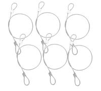 CAXUSD 6piezas Cuerda De Acero Inoxidable para Cámara De Acción Correas De Seguridad Coloridas Compatibles Dispositivos De Cámara y Electrónicos Resistente y Flexible