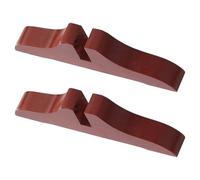 CAXUSD Base Soporte Panel Divisor de Ambientes 2 Piezas, Patas de Madera Engrosadas para Separadores, Uso en Oficinas y Hogares, Diseño Robusto y Estable