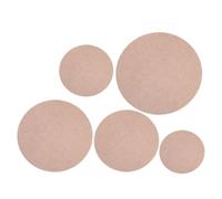 CAXUSD Bates de Torno de Alfarero 5 Piezas Tableros de Densidad 11-20cm para Hacer Cerámica, Base Lisa para Proyectos de Arcilla y Escultura