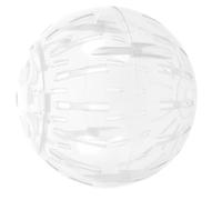 CAXUSD Bola Hamster Ruso de Plástico Blanco Ligera y Portátil para Hamster y Gerbil, Juguete de Ejercicio Adecuado para Casa y Viajes