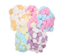 CAXUSD Bolas de Algodón Pequeñas de Colores 500 Pcs para Manualidades Niños Bricolaje Pompones Suaves Multicolor Material Seguro Uso en Arte y Decoración Hogares Creativos