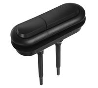 CAXUSD Botón Pulsador para Inodoro Cabezal Rectangular, Negro