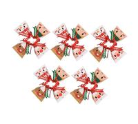 CAXUSD Cajas de Obsequio Navideñas de Papel Diseño Clásico, Tamaño Pequeño, 24 Unidades Mixtas para Dulces, Chocolates y Galletas, Porta Regalos para Fiestas y Embalaje Creativo