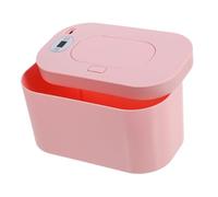 CAXUSD Calentador De Toallitas Para Bebés Rosa, Capacidad Media, Material Seguro Sin Sabor, Termostato Ajustable, Ahorro Energético, Adecuado Para Uso Infantil y Hogar, Dispositivo Portátil