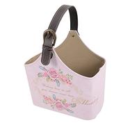 CAXUSD Cesta con Asas de Celofán Enrollable para Guardar Cosas para Bodas Y Decoración del Hogar