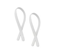 CAXUSD Correa de Cuero Pu para Bolso de Mano 60cm 2 Piezas Diseño Poroso Cosido a Mano para Bricolaje y Reemplazo de Bandolera Mujer Blanco