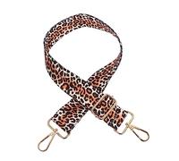 CAXUSD Correa para Bolso Ajustable 3.8cm Diseño Leopardo Repuesto para Mujeres Damas Adolescentes