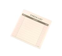 CAXUSD Cuaderno de Notas de 60 Hojas en Papel Beige para Planificar y Organizar Tareas en Oficina o Escuela Diseño Práctico y Funcional