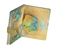 CAXUSD Cuaderno Vintage Con Hebilla Magnética, Tamaño Compacto, Cuaderno Para Planificación Diaria y Agenda, Material De Oficina, Diseño Clásico Chino Adecuado Para Estudiantes y Uso Escolar