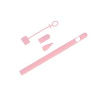 CAXUSD Cubierta Protectora Soporte para lápiz Soporte de Pantalla táctil Caso para Tableta Soporte para Celular Cubierta única de la Pluma Cubierta Anti-perdida Estuche Protector Rosa