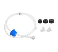 CAXUSD Dispensador de jabón Cocina con Kit de Manguera de extensión Debajo del Fregadero, Tubo alargador de Silicona y ABS, Compatible con dispensador de líquido lavavajillas para