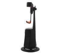 CAXUSD Estabilizador de Seguimiento Inteligente Titular de teléfono Anti-Shake Soporte para teléfono Inteligente telefónico Accesorios del telefono TPU Black