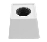 CAXUSD Estación de Micrófono para Entrevistas con de Abs Duradero Soporte Portátil para Micrófono Caja Logo para Reportajes y Discursos