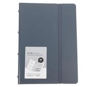CAXUSD Estuche para Tarjetas de Presentación Portátil de Pp Azul Diseño Elegante y Capacidad para 90 Tarjetas Adecuado para Organizar en Oficina