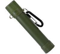 CAXUSD Filtro de Agua Portátil y Ligero para Acampada, Purificador Compacto de Abs y PE, Colador Útil para Supervivencia al Aire Libre