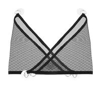 CAXUSD Hamaca para Reptiles Tamaño M, Red de Escalada Transpirable Ventosas, Cama Colgante Refrescante para Reptiles Barbados y Hámsters, Pack de 2 Hamacas de Malla para Mascotas