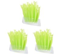 CAXUSD Humidificador Plantas Simuladas Lavable de Terrario Reptiles, 3 Unidades CREA Ambiente Húmedo Duradero para Caja de Reptiles en Hogar o Tienda