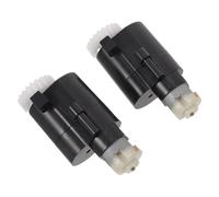 CAXUSD Kit De 2 Motores Para Bote De Basura Bote De Basura Automático Motorreductor Inteligente Sensor De Accionamiento Conjunto De Engranajes Tapa Automática Color Negro