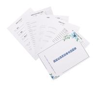 CAXUSD Kit de Práctica de Extensión de Pestañas Hojas de Papel Blanco para Principiantes y Guía de Entrenamiento y Mejora para Aprendizaje Personal