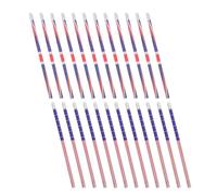 CAXUSD Lápices Escolares de Madera y Escritura Suave con Diseño de Bandera Internacional 24 Ideales para Oficina y Recompensas Aula