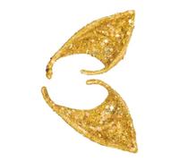 CAXUSD Orejas Lavable y Encantador de Látex Dorado de Hada Accesorio de Disfraz 1 Par para Fiesta de Cosplay y Halloween para Duendes y Hadas