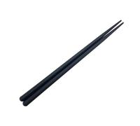 CAXUSD Palillos Prácticos Hexagonales Negros para Sushi y Comida Asiática , 5 Pares Reutilizables de Plástico Resistentes Olor para Restaurante y Picnic