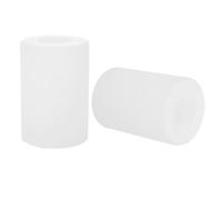 CAXUSD Pantalla de Vidrio Lámpara Cilíndrica para Lámparas de Pie Mesa, Distribución Uniforme de Luz, Material de Vidrio Blanco para Hogar y Hotel, Pack de 2 Piezas