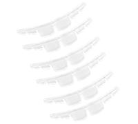 CAXUSD Pegatinas Transparentes para Sandalias Mujer, Almohadillas de Gel Antideslizantes y Portátiles para Antepié, Protección y Alivio del Dolor para Uso en Exteriores, 3 Pares
