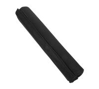 CAXUSD Protector para Pies de Silla Acolchado Negro Cojín para Reposapiés de Sillas Plegables y Tumbonas Accesorio Resistente y Fácil de Instalar para Exteriores y Diario