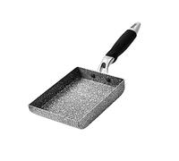 CAXUSD Sartén Rectangular Adherente para Tortillas Tamagoyaki Sartén de Cocina de Maifanite para Huevos Fritos y Pancakes Compatible con Cocina de Inducción