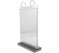 CAXUSD Soporte de Menú Abatible Vertical A5 Marcos de Acrílico Transparente, 6 Páginas para Exhibición Versátil y Soporte Estable, Adecuado para Marketing y Eventos