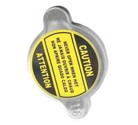 CAXUSD Tapón de radiador para coche, tapa del tanque de combustible del vehículo, reemplazo para sistemas de refrigeración, aluminio, y ligero, 2.51X1.77X0.98 in
