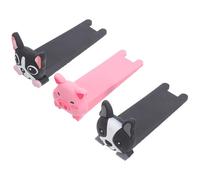 CAXUSD Tope de Puerta Antipellizcos 3 Piezas Diseño de Animales Corgi Bulldog Cerdito en PVC Ecológico para Hogar Oficina Cocina y Baño Guardia de Puerta Decorativo y Funcional
