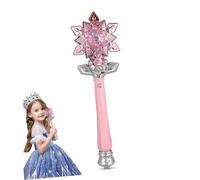 CAXUSD Varita Mágica con Efecto de Rocío y Luces de Color Varita de para Juguete de Fiesta con y Luz para Cosplay de Princesa de Caja de