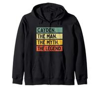 Cayden The Man The Myth The Legend - Cita Personalizada Sudadera con Capucha