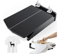 Caydo Impresora de pantalla, prensa de serigrafía, diseño único de bisagra, mesa de impresión de madera para camisetas de bricolaje e impresión de pantalla para principiantes