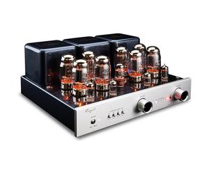 Cayin CS-100A KT88 plata - Amplificador integrado estéreo a válvulas, A + B