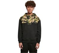 Cayler & Sons CS2733-Can´t Stop Box Hoody Hooded Sweatshirt, Black/Woodland, XS Men's