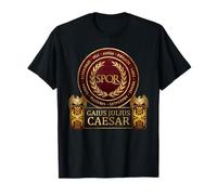 Cayo Julio César Batallas de la antigua Roma Camiseta