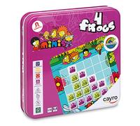 Cayro - 4 Frogs - + 4 Años - Traga Bolas - Juego Divertido de Mesa para Niños y Adultos - Consigue Todas Las Bolas Que Puedas - Ideal para 2 a 4 Jugadores