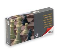 Cayro - Ajedrez y Damas - + 7 Años - Superficie Magnética - Doble Juego Educativ