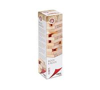 Cayro - Block & Block - + 5 Años - Modelo Clásico de Madera - Juego de Mesa - Ideal para Niños y Adultos - Torre de Barras Apilables - 2 a 8 Jugadores