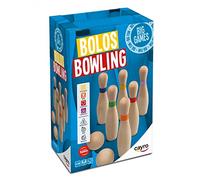 Cayro - Bolos - + 3 Años - Modelo de Tamaño Grande de Madera - Juego Divertido de Mesa - Niños y Adultos - Incluye 6 Bolos y 2 Bolas - 2 a 8 Jugadores