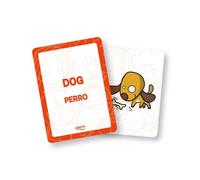 Cayro - Cartas Educativas para Aprender Inglés - Cartas Divertivas para Niños - Aprende las Primeras Palabras en Ingles - Con Traducción en Español - 50 Tarjetas