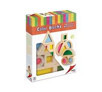 Cayro- Color Blocks Inspired by Montessori - Multicolor - Formas y Colores - Estructuras para el Desarrollo del Niño