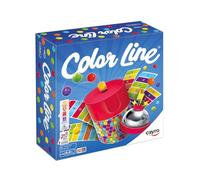 Cayro - Color Line - + 5 Años - Acción y Rapidez - Juego de Mesa Educativo y Divertido - Niños y Adultos - con Timbre y Sacabolas - De 2 a 4 Jugadores
