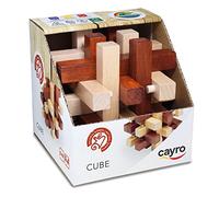 Cayro - Cube - + 6 Años - Engranaje de Madera - Juego de Mesa para Niños y Adultos - Separa Las Piezas en el Menor Tiempo - Ideal para 1 Jugador